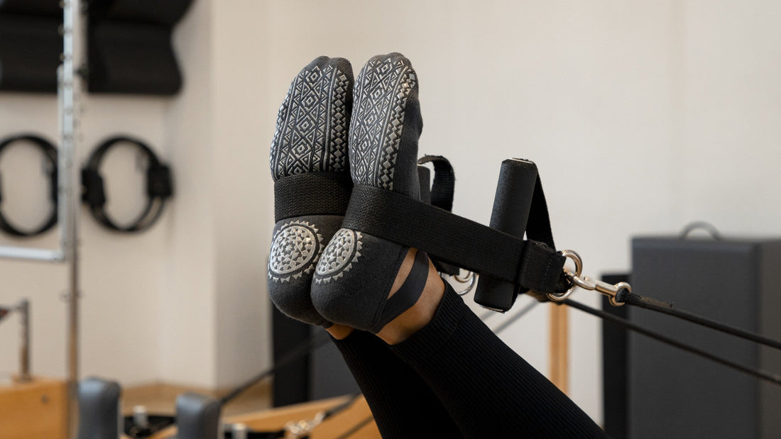 medias antideslizantes de pilates